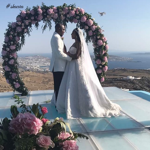 STEPHANIE COKER ADERINOKUN GETS MARRIED IN GREECE