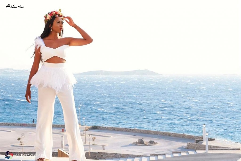 STEPHANIE COKER ADERINOKUN GETS MARRIED IN GREECE