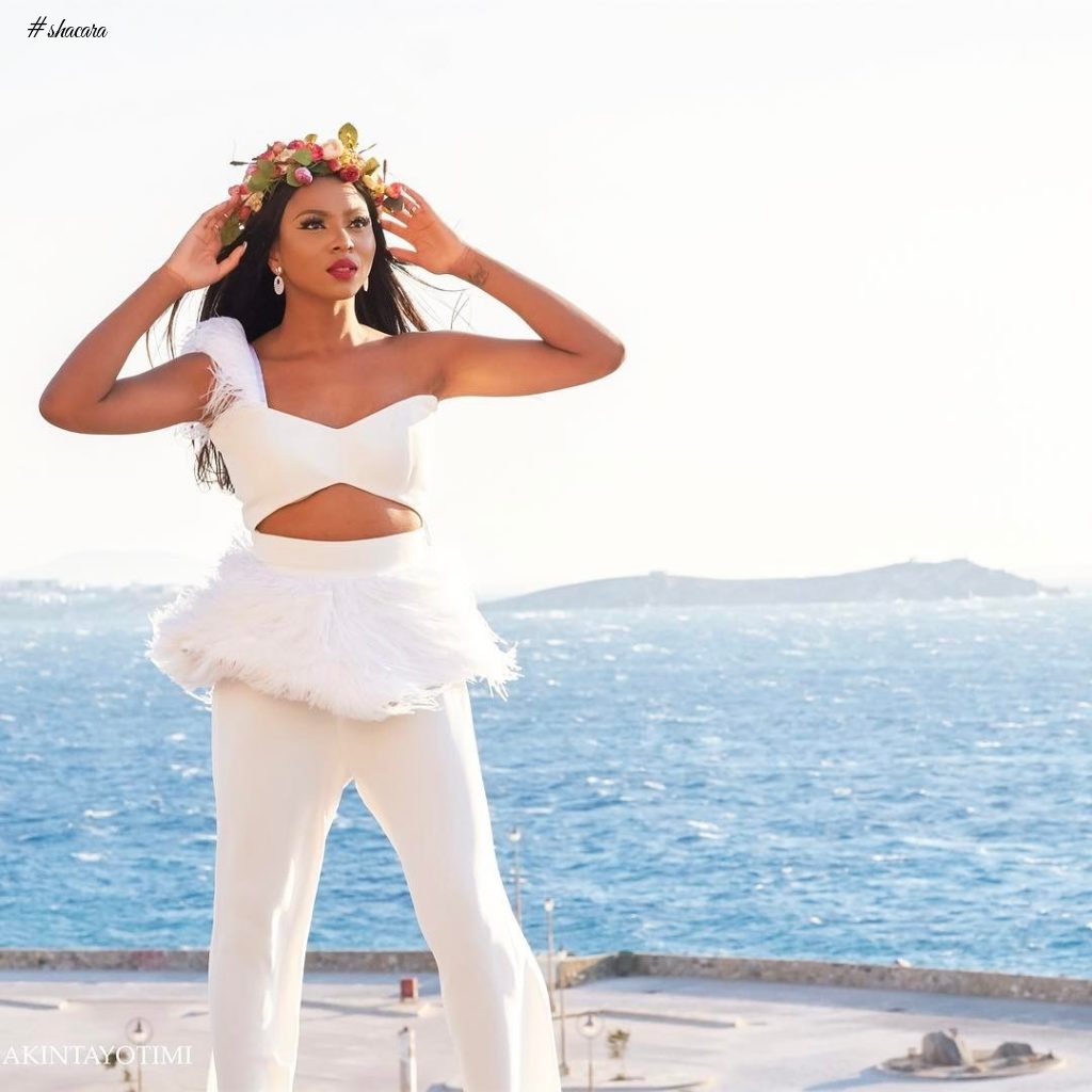 STEPHANIE COKER ADERINOKUN GETS MARRIED IN GREECE