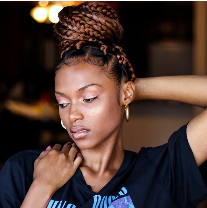 Looking For Awesome Ways To Slay Your Braids? Hair&Beauty Youtuber Kersti Pitre Has All The Styles