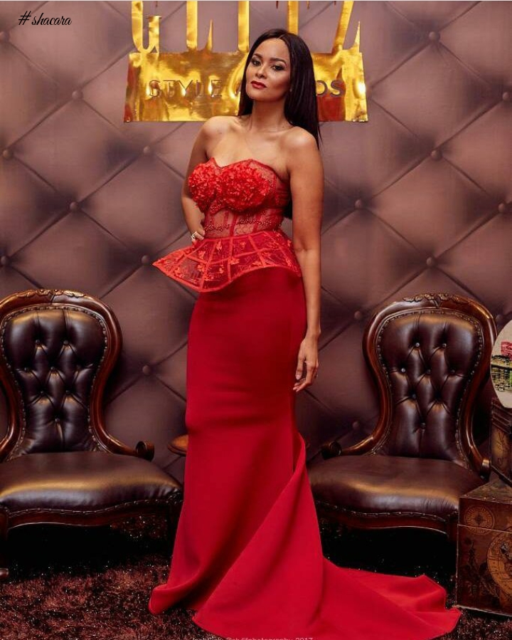 Red Carpet Glam From The Glitz Style Awards ft Becca, Stephanie Linus, Hajia4real And More