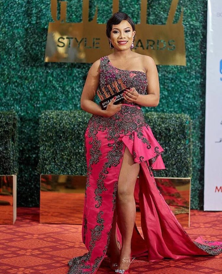 Red Carpet Glam From The Glitz Style Awards ft Becca, Stephanie Linus, Hajia4real And More