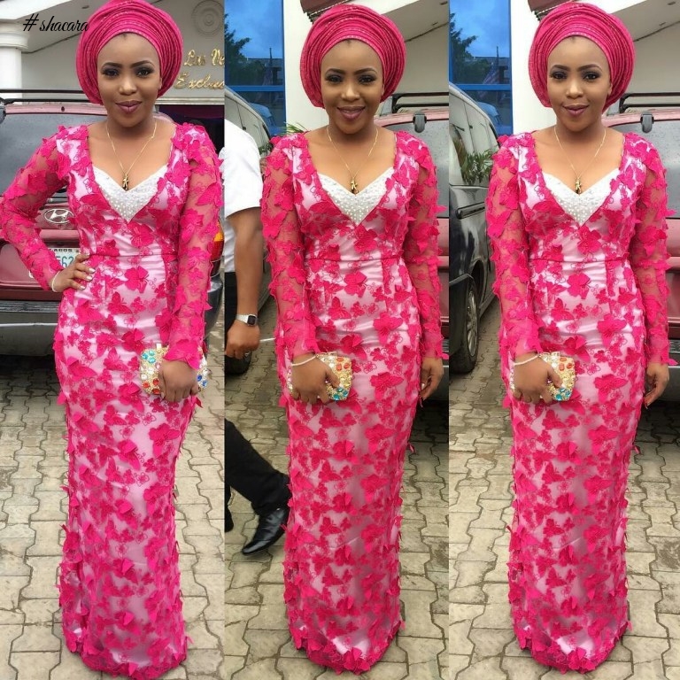 NOTHING SERIOUS, JUST THE GORGEOUS ASO EBI STYLES TO BEGIN A NEW WEEK