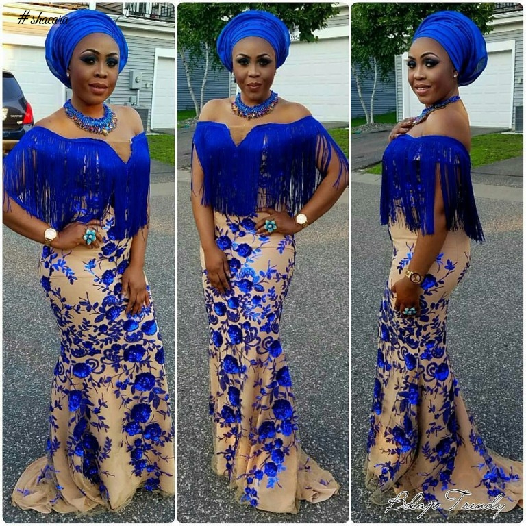 NOTHING SERIOUS, JUST THE GORGEOUS ASO EBI STYLES TO BEGIN A NEW WEEK