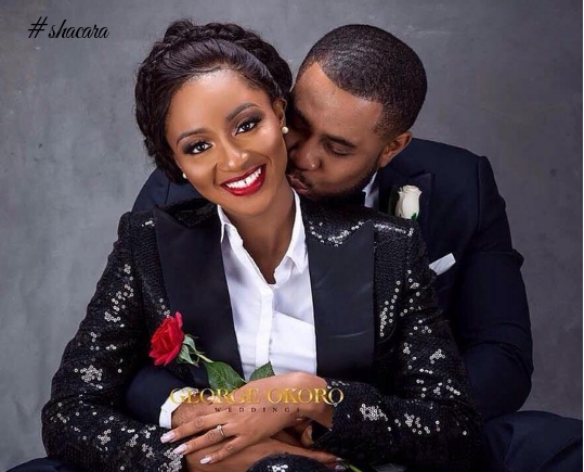 Bond & The Bond Girl! We Are Crushing On Powede & Ikenna’s Pre-Wedding Shoot