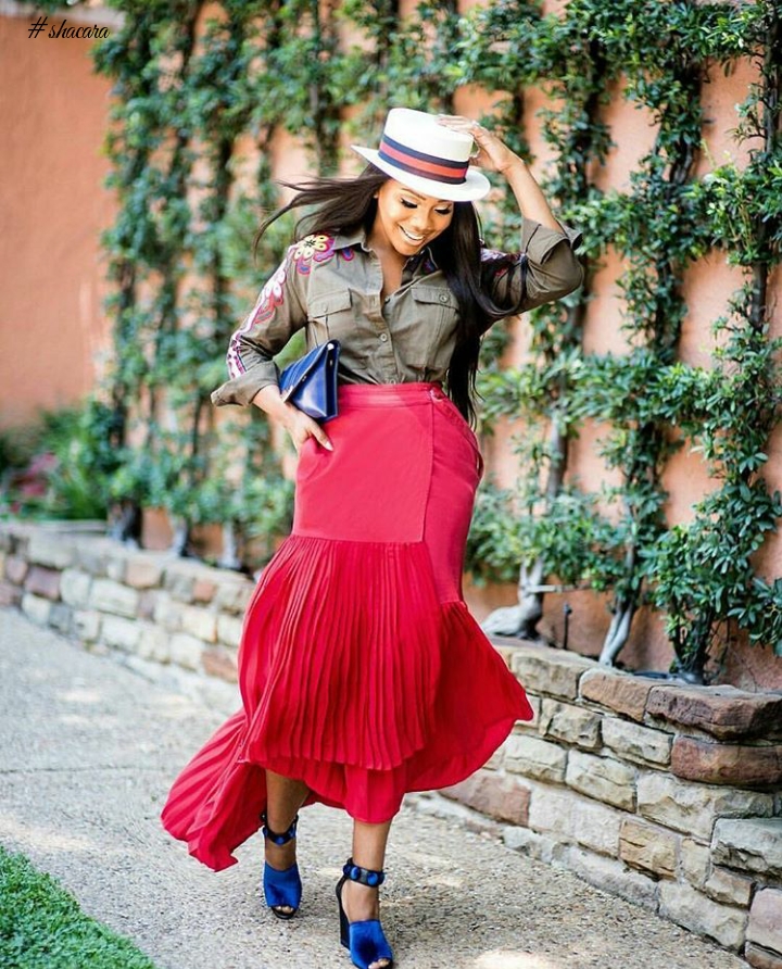 Stylish And Colourful Outfit Inspirations For A Gorgeous Church Style