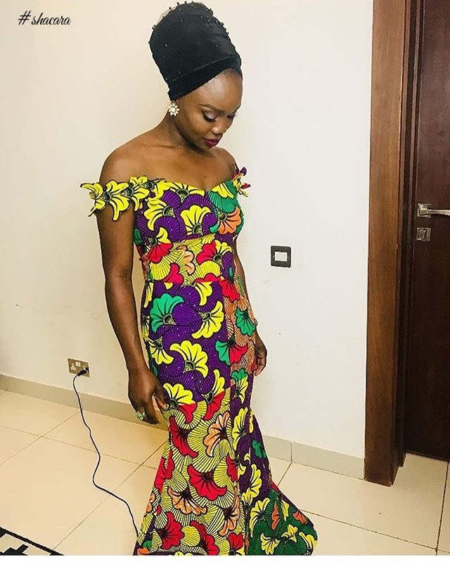 DAZZLE AND SHINE IN THESE CHIC ANKARA STYLES