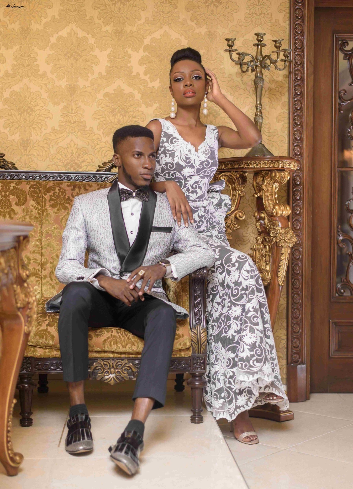 Akin Faminu & Tosin Sho-Silva Are Super Stylish In This Modern Wedding Fashion Editorial