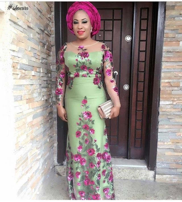 ABSOLUTELY RAVISHING ASOEBI STYLES FASHIONISTAS WORE OVER THE WEEKEND