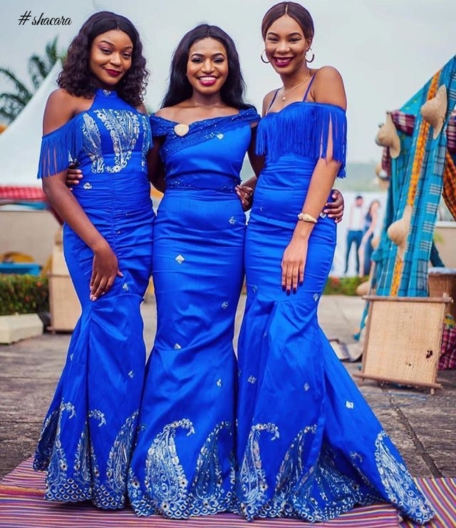 ABSOLUTELY RAVISHING ASOEBI STYLES FASHIONISTAS WORE OVER THE WEEKEND