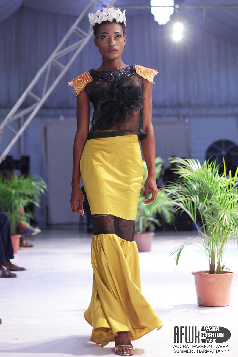 Top Ghanaian Fashion Designer Bri Wireduah Sets A New Trends With Her Accra Fashion Week S/H17 Collection, Adehye Nsroma