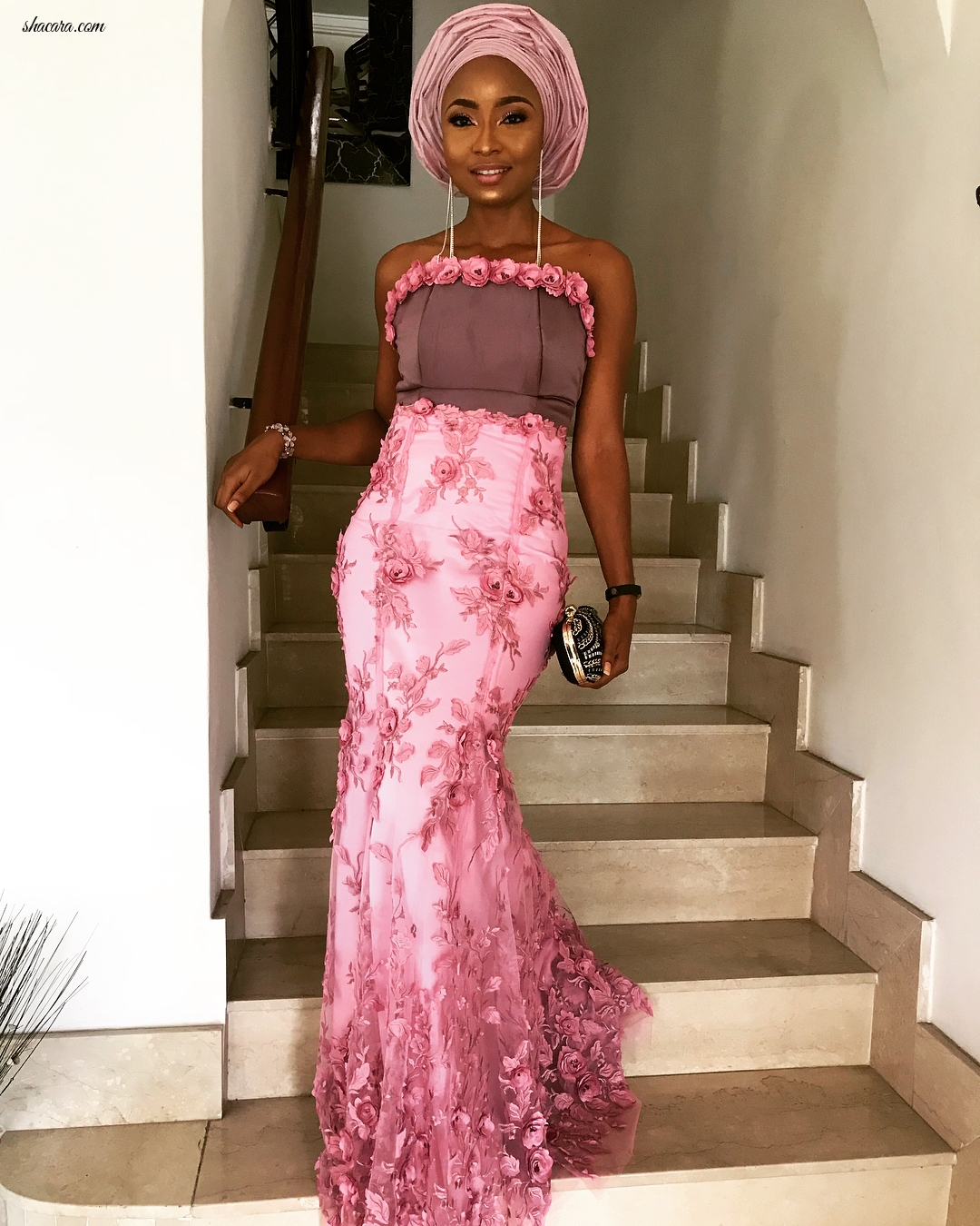 Tiwa Savage, Stephanie Coker, More, In Asoebi At Banky W & Adesua Etomi’s Traditional Wedding