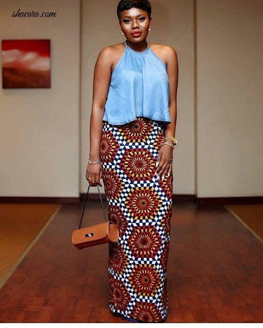 SIMPLE DOES IT BETTER! CHECK OUT THESE ANKARA STYLES