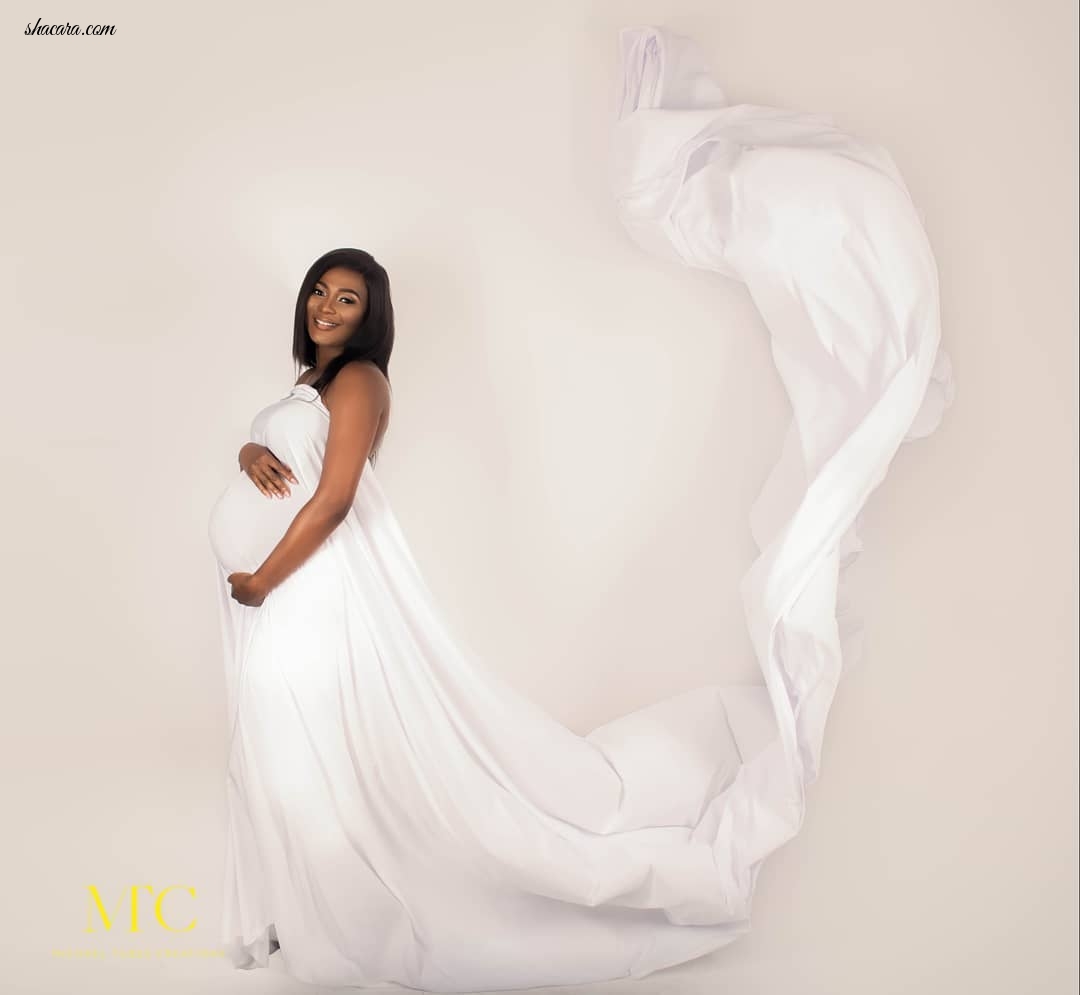 Comedian Wale Gates, Wife Lanre Welcome Baby Girl & Release Beautiful Maternity Photos