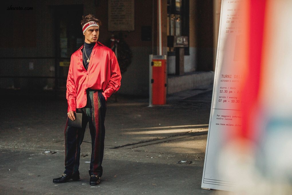 More Street Style Sweetness From Milan Fashion Week Men’s