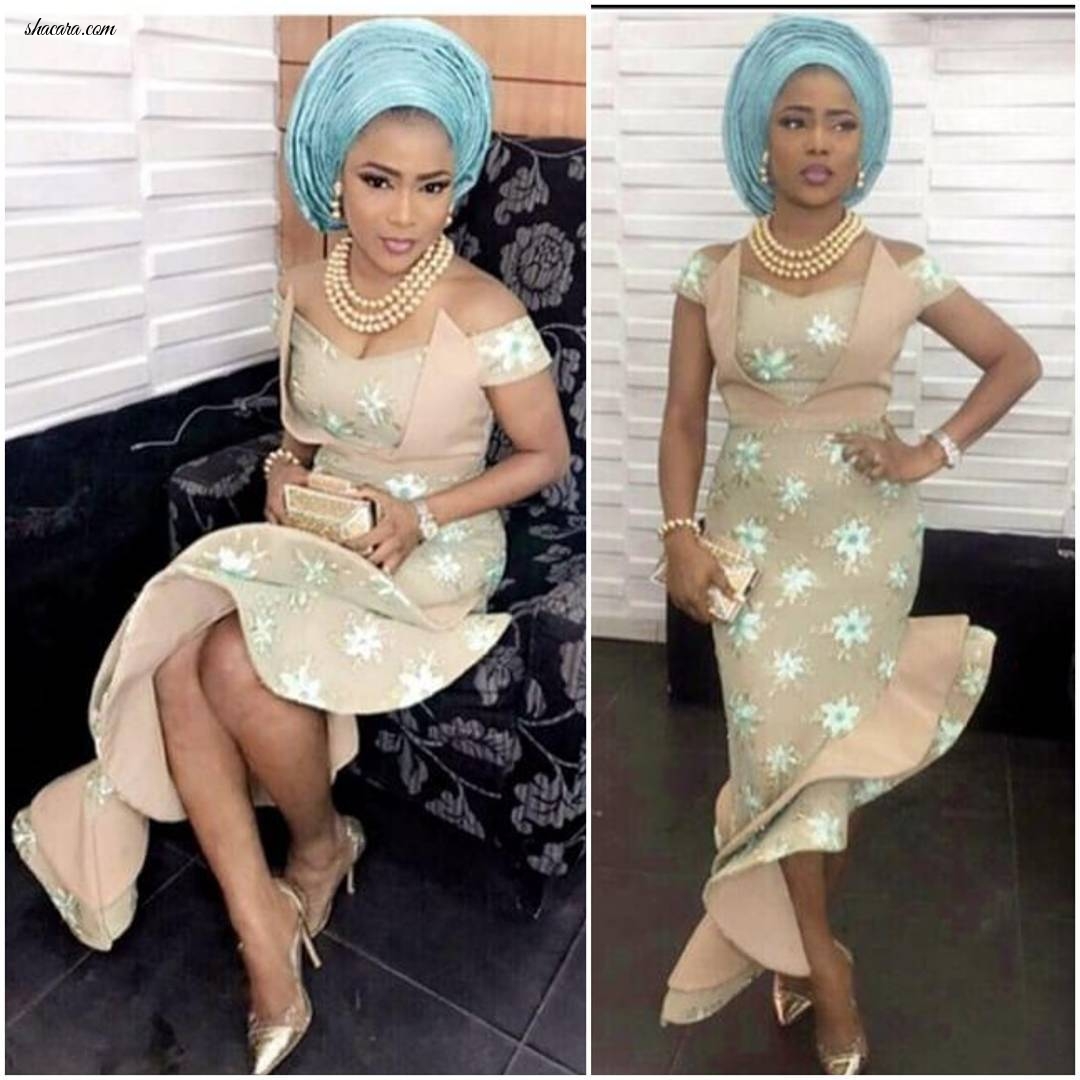 GEAR UP YOUR WEEKEND PARTIES IN THESE STYLISH ASO EBI STYLES