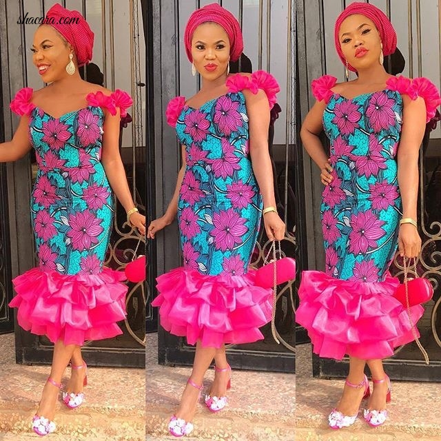 THE LOVELY ANKARA STYLES WE SAW OVER THE WEEKEND