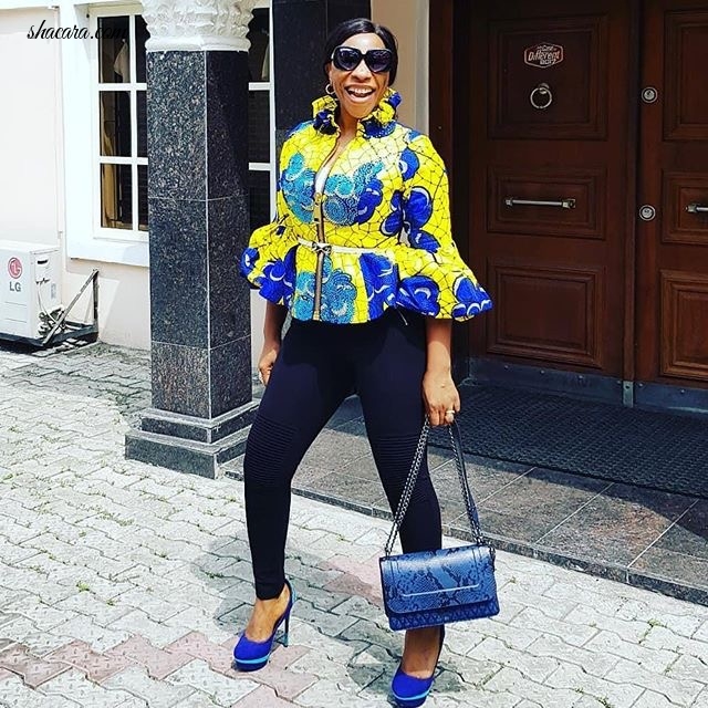 THE LOVELY ANKARA STYLES WE SAW OVER THE WEEKEND