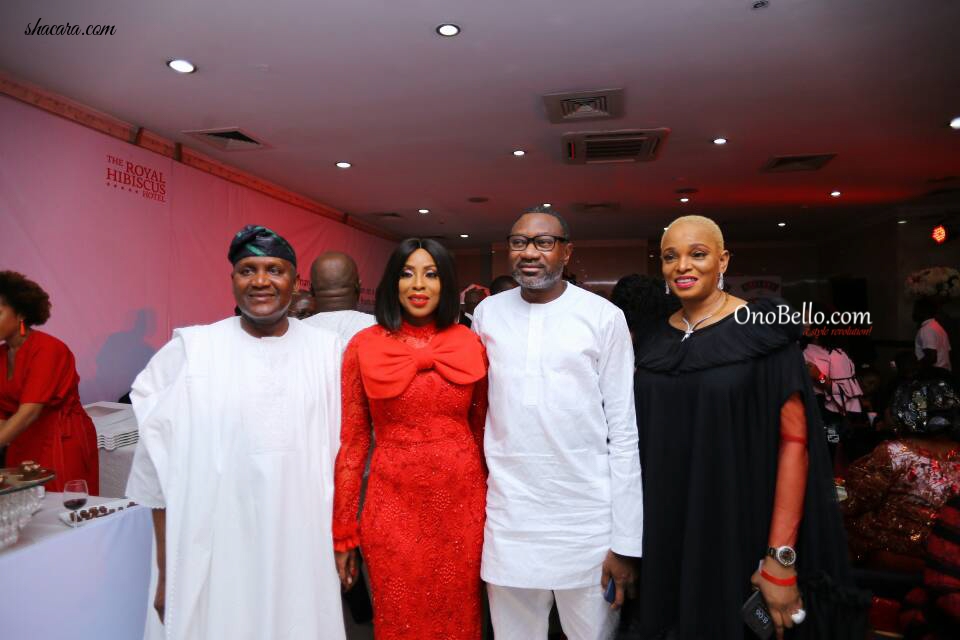 Red Carpet Glam: Mo Abudu, Zainab Balogun, Attend The Premiere Of “The Royal Hibiscus Hotel”