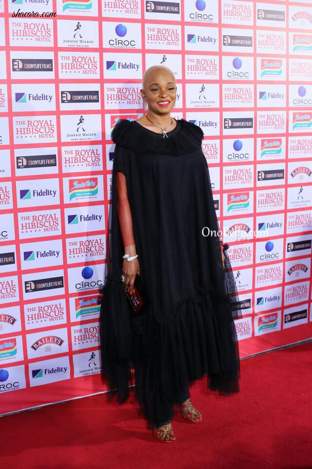 Red Carpet Glam: Mo Abudu, Zainab Balogun, Attend The Premiere Of “The Royal Hibiscus Hotel”