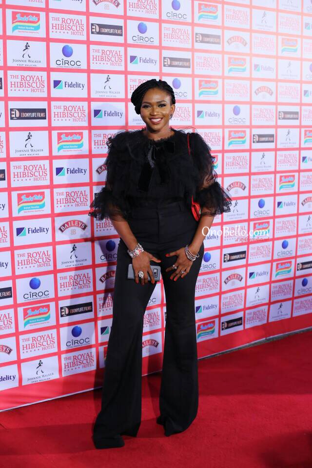 Red Carpet Glam: Mo Abudu, Zainab Balogun, Attend The Premiere Of “The Royal Hibiscus Hotel”