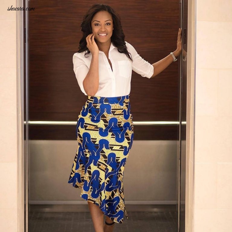 CLASSY AND INSPIRING ANKARA INFUSED WORK OUTFITS PERFECT FOR FRIDAY