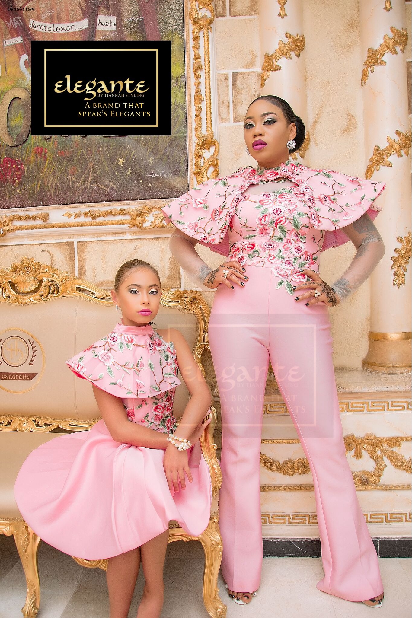 Checkout “Mummy & Me” Campaign By Nigeria Label Elegante by Tiannahstyling