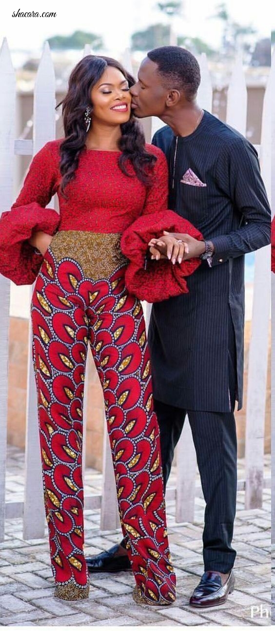 CUTE ANKARA COUPLES OUTFITS THAT JUST SCREAM LOVE THIS SEASON!!!