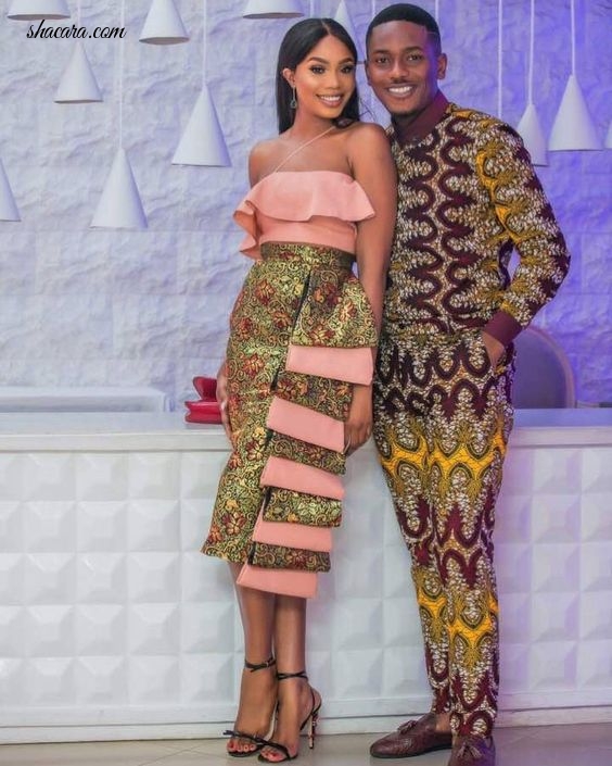 CUTE ANKARA COUPLES OUTFITS THAT JUST SCREAM LOVE THIS SEASON!!!