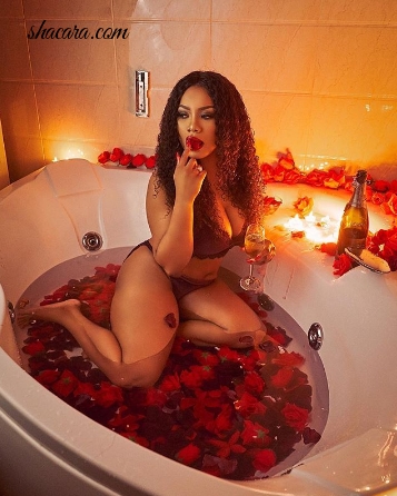 Check out Stimulating Valentine Photos of Ghanaian Actress Zynnell Lydia Zuh