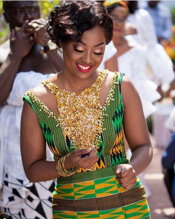 Why Kente Is The Modern Ghanaian Traditional Bride’s Choice