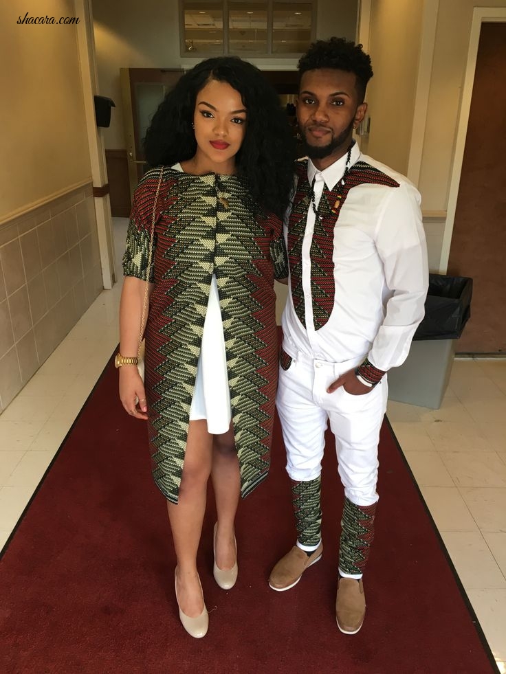 Get Inspired From These 10 African Print Matching Outfits For Couples