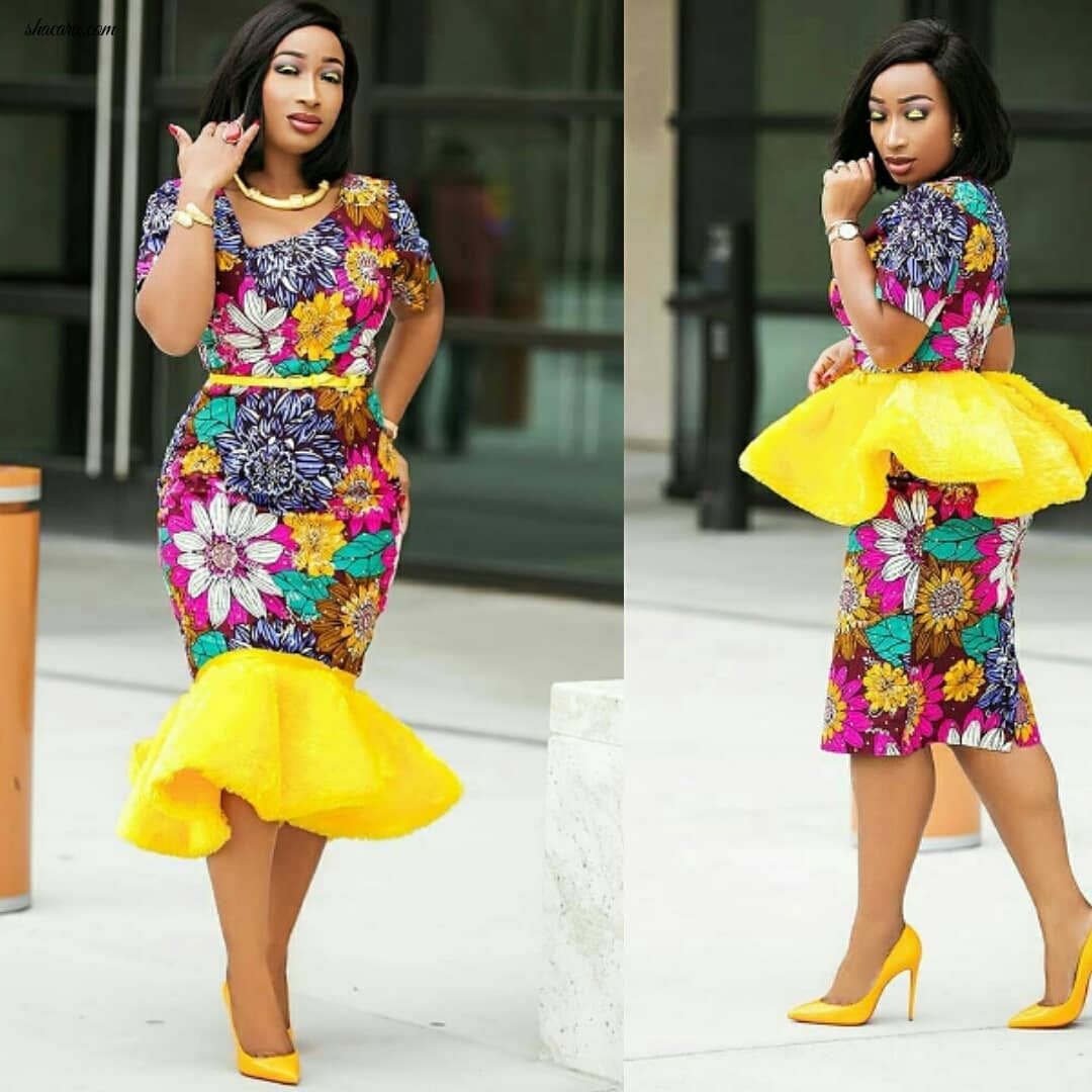 BEAUTIFUL ANKARA STYLES FOR THE LADIES WITH THE SEXY FIGURE