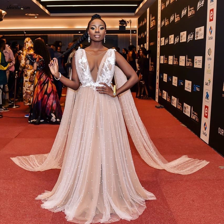 The South African Fashionistas Slay On The Red Carpet At The #SAFTAs12!