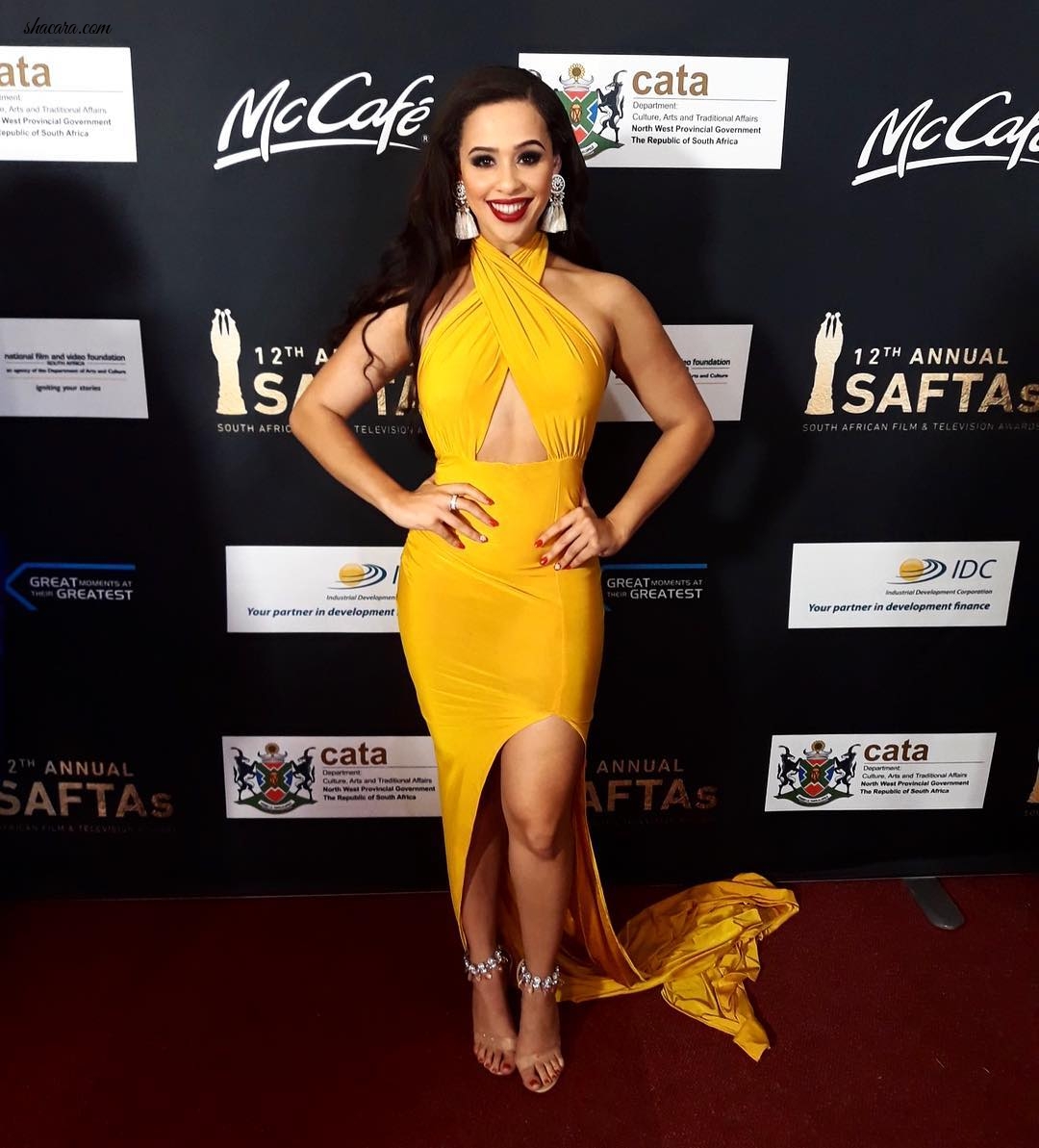 The South African Fashionistas Slay On The Red Carpet At The #SAFTAs12!