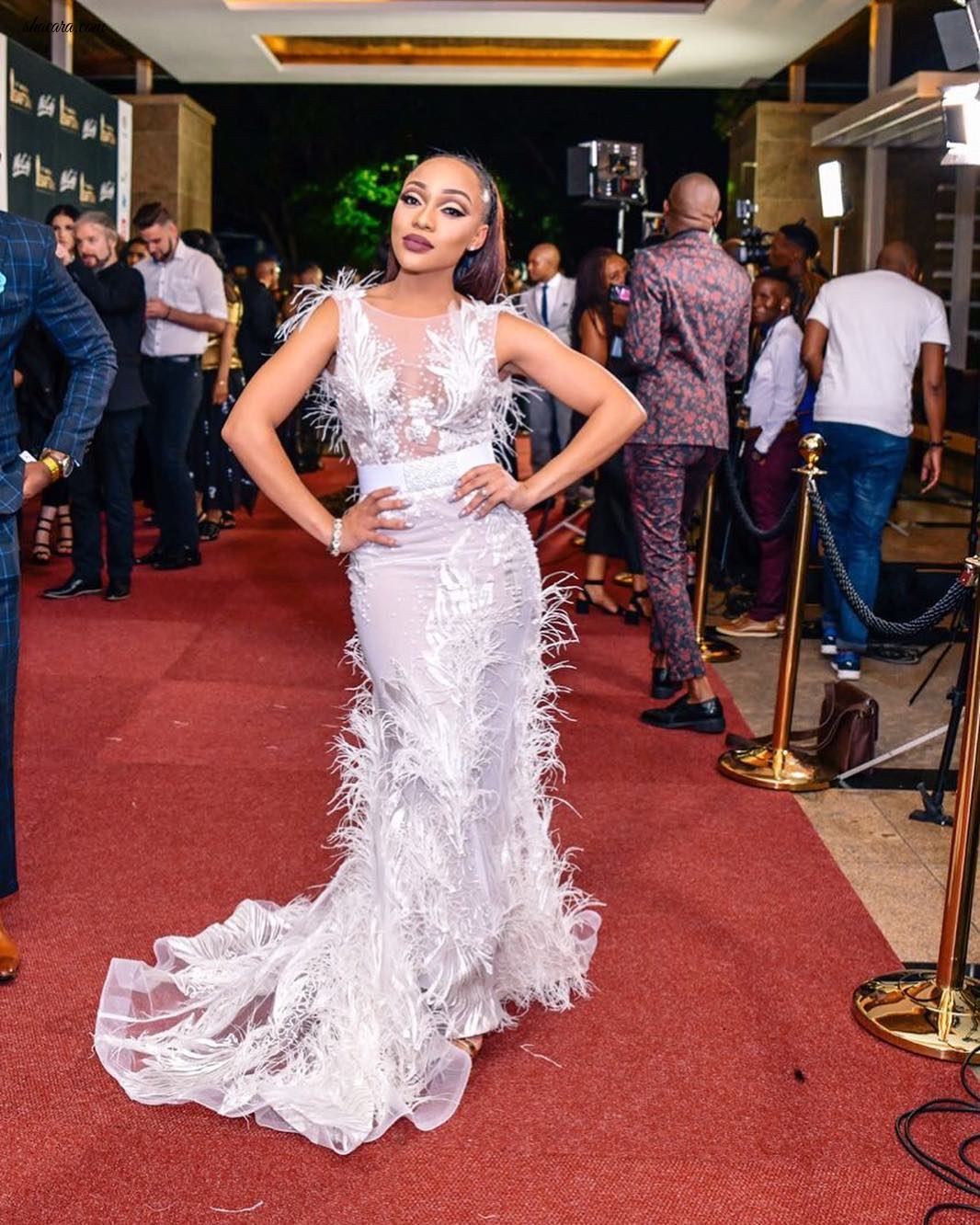 The South African Fashionistas Slay On The Red Carpet At The #SAFTAs12!