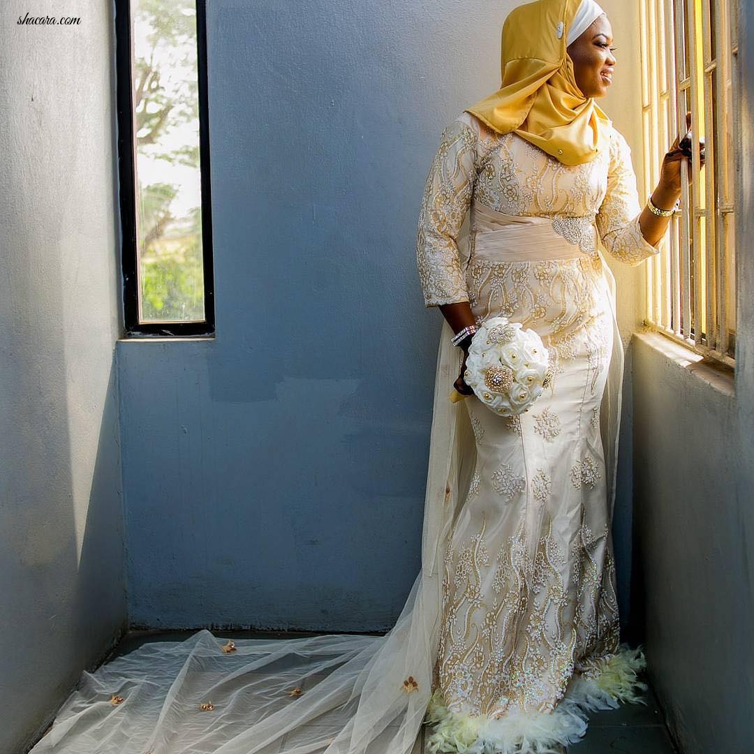 HERE ARE 10 EYE POOPING WEDDING DRESSES MUSLIM BRIDES ARE SLAYING FOR THEIR NIKKIA.