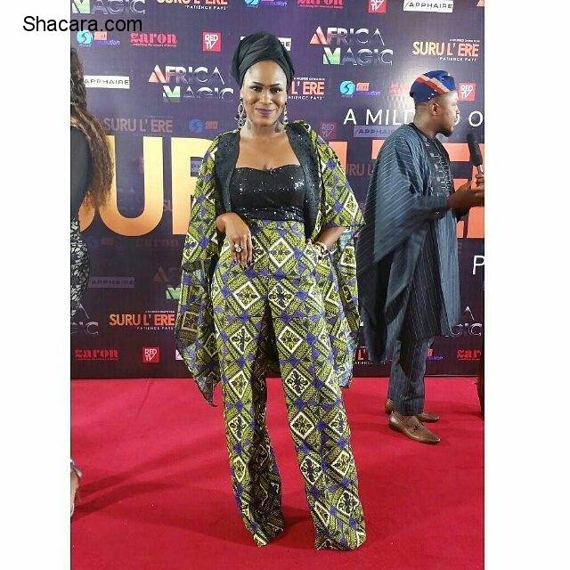 SuruL’ere Movie Premier Fashion Style