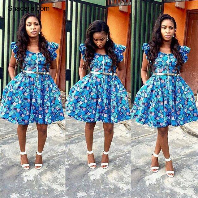 TURN HEAD IN THESE ALLURING ANKARA STYLES