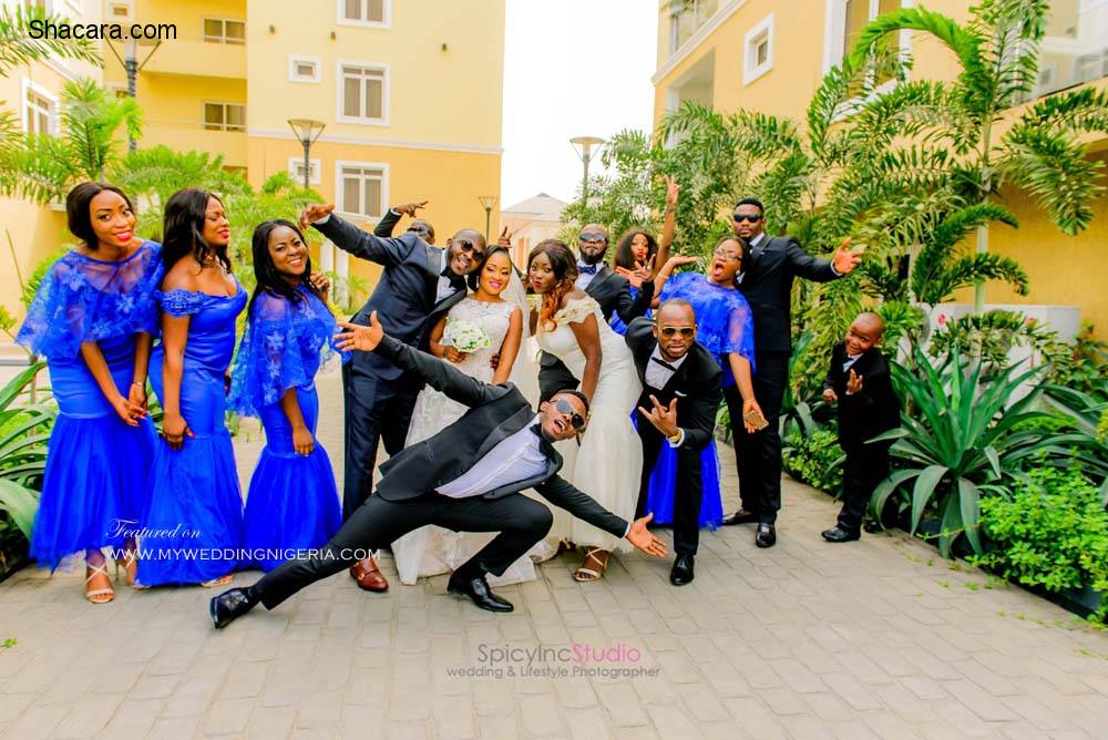 STAR STUDDED WEDDING OF OYINDAMOLA AND KAREEM BY SPICY INC STUDIO