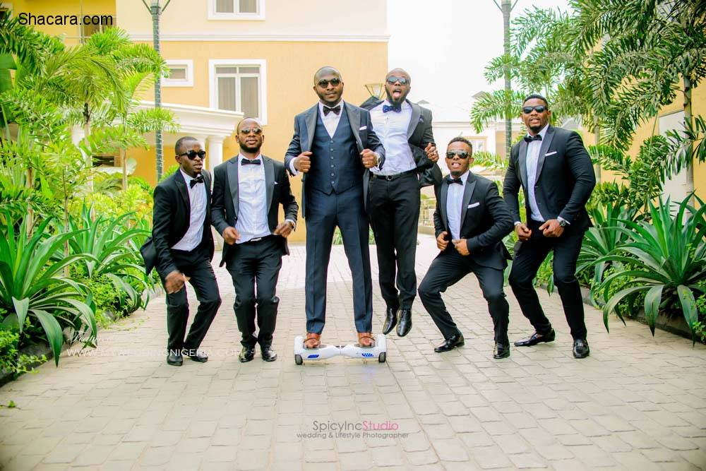 STAR STUDDED WEDDING OF OYINDAMOLA AND KAREEM BY SPICY INC STUDIO