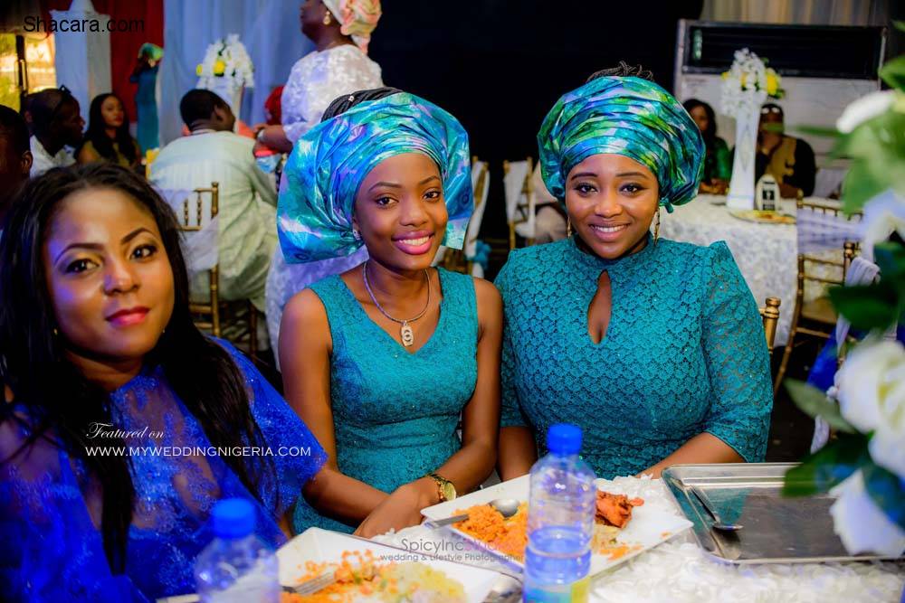 STAR STUDDED WEDDING OF OYINDAMOLA AND KAREEM BY SPICY INC STUDIO