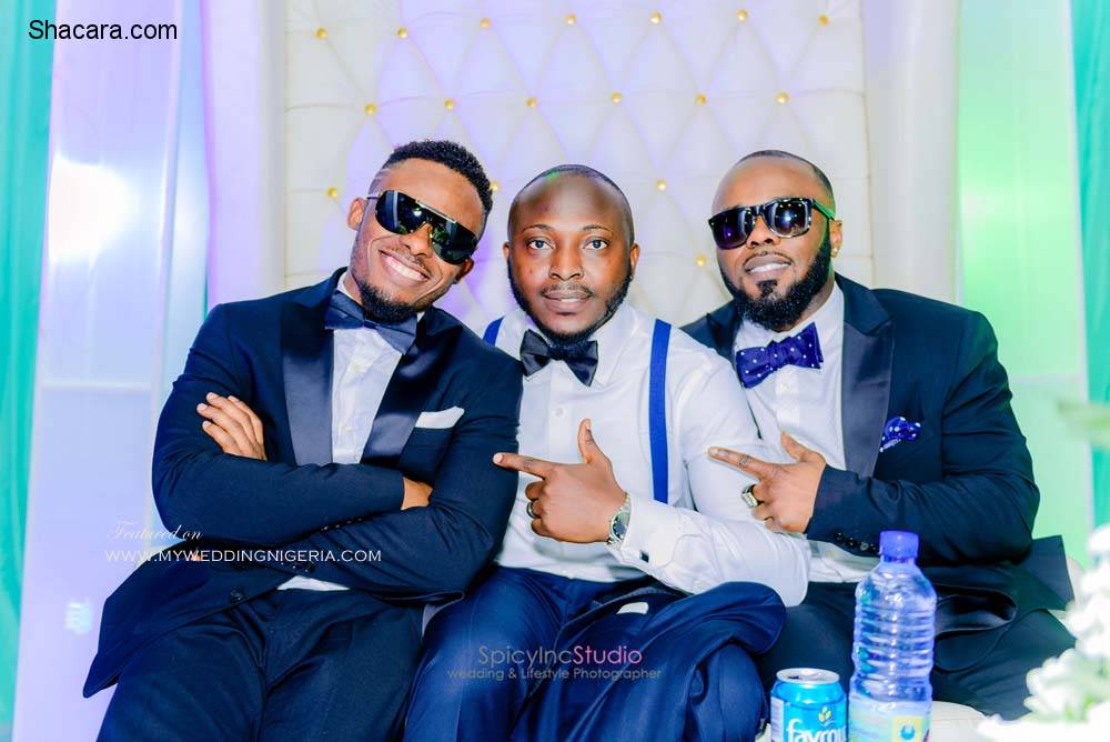 STAR STUDDED WEDDING OF OYINDAMOLA AND KAREEM BY SPICY INC STUDIO