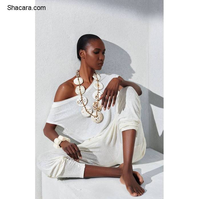 Nana Keita features in the Harmony Collection from Urban Zen by Donna Karan