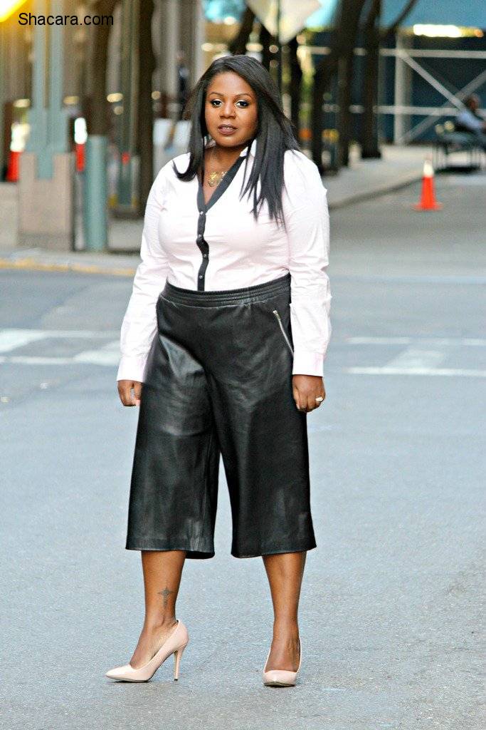 6 CUTTING EDGE PLUS SIZE WORK OUTFIT