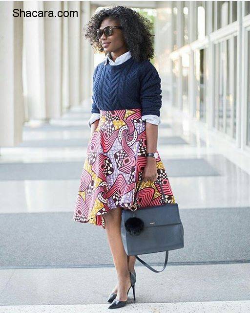 TURN-UP TRENDY IN ONE OF THIS SEXY ANKARA STYLE.