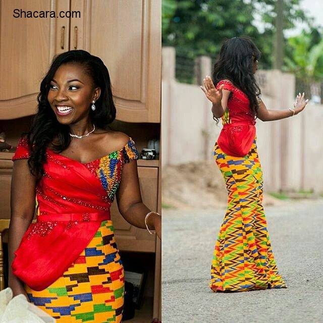 KENTE STYLE INSPIRATION FOR THE GHANAIAN BRIDES.