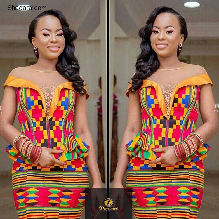 KENTE STYLE INSPIRATION FOR THE GHANAIAN BRIDES.