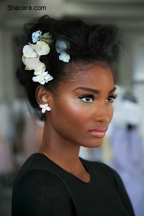 10 GLAM BLACK WEDDING HAIRSTYLES