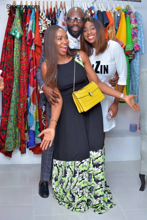 NIGERIAN CELEBRITY FASHIONISTAS: WANA SAMBO, MAI ATAFO & MORE STORMS THE LAGOS OPENING OF 41 LUXE (PICS)